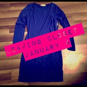 Micheal Kors Royal Blue Dress